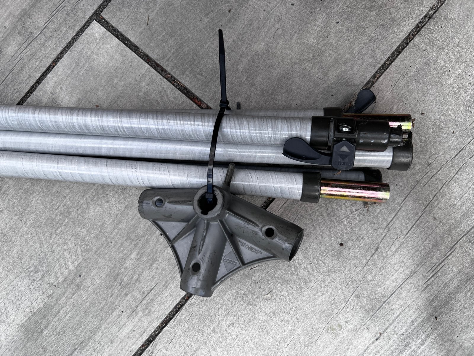 Carbonstokken voor voortent - Lichtgewicht en stevig, Ophalen of Verzenden, Gebruikt