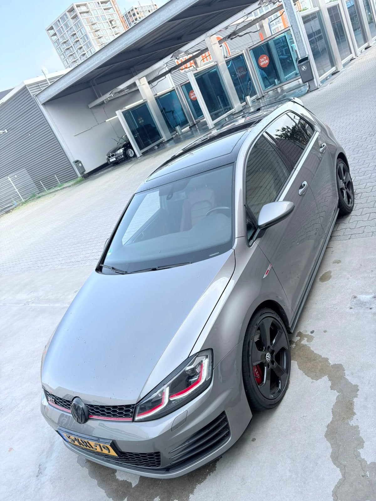 Golf 7 GTI DSG 340PK, Automaat, 340 pk, Leder, Bruin
