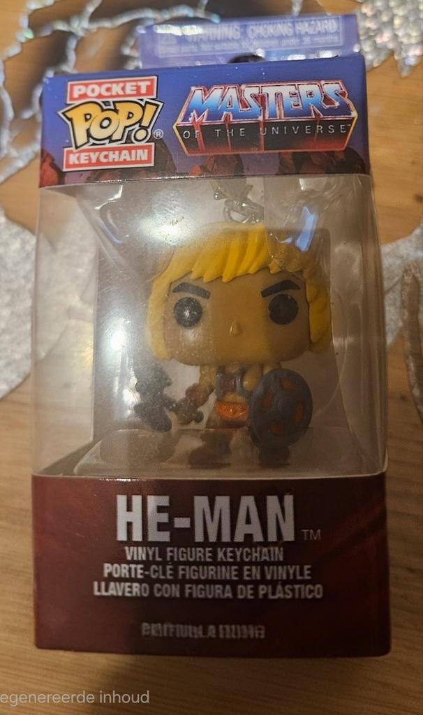 Funko Pop! Sleutelhangers: He-Man, GIR, Cavity Sam, Ophalen, Nieuw