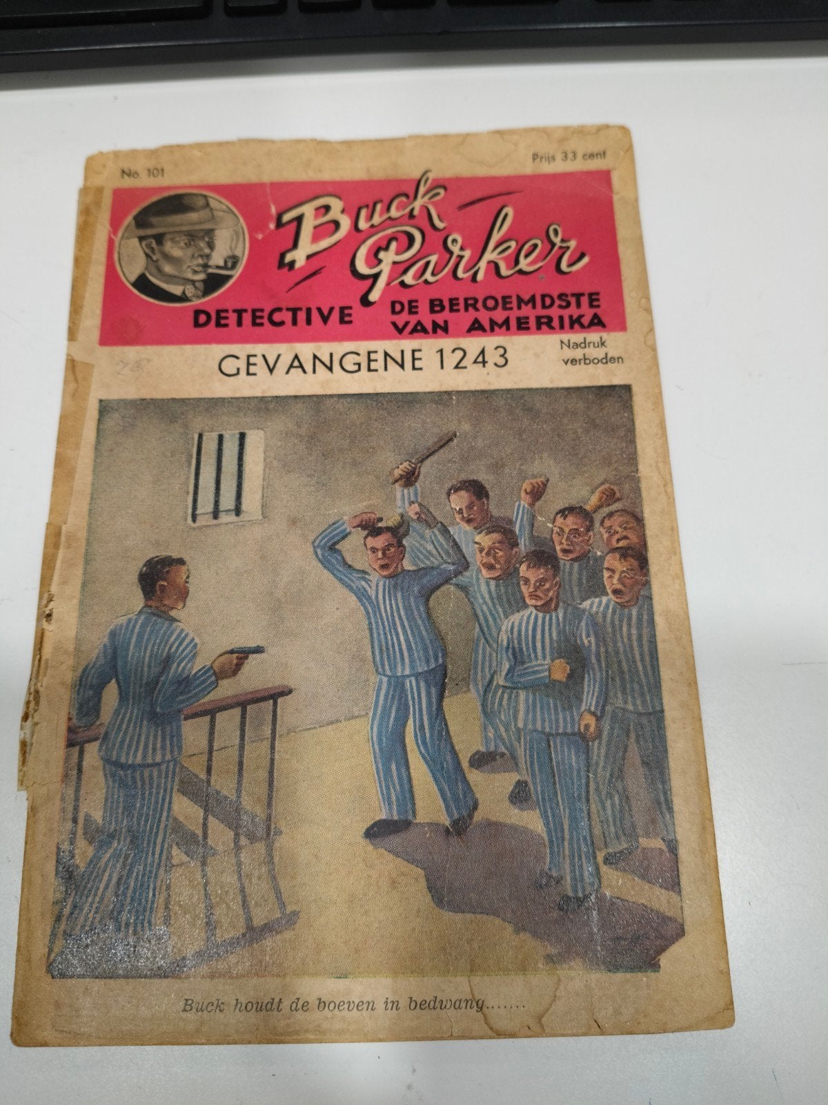 Buck Parker de beroemdste detective van Amerika No.101, Boeken, Detectives, Verzenden, Gelezen