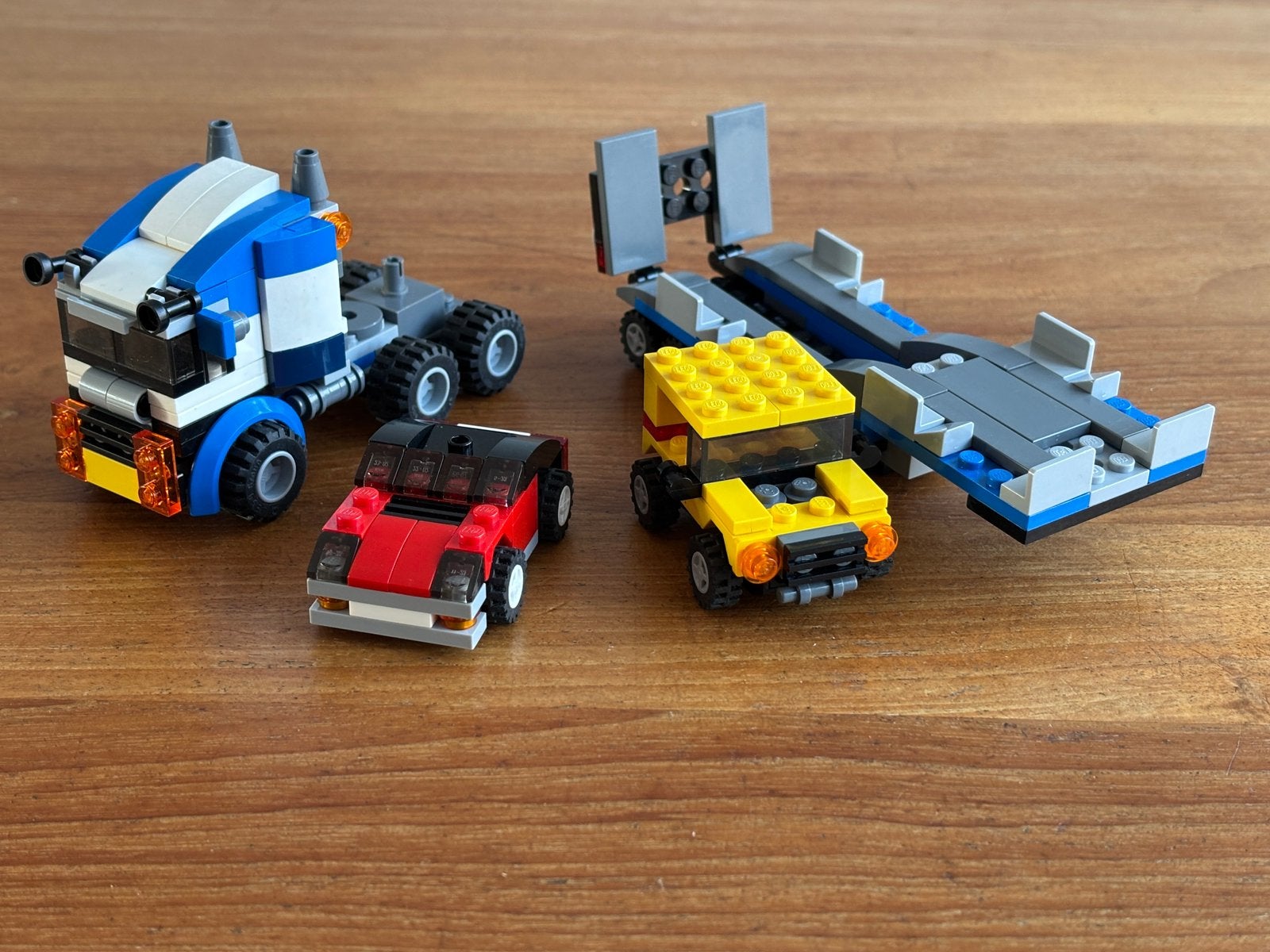 Lego Creator 3-in-1 set Autotransport (31033), Lego, Inclusief instructies, Ophalen of Verzenden, Zo goed als nieuw