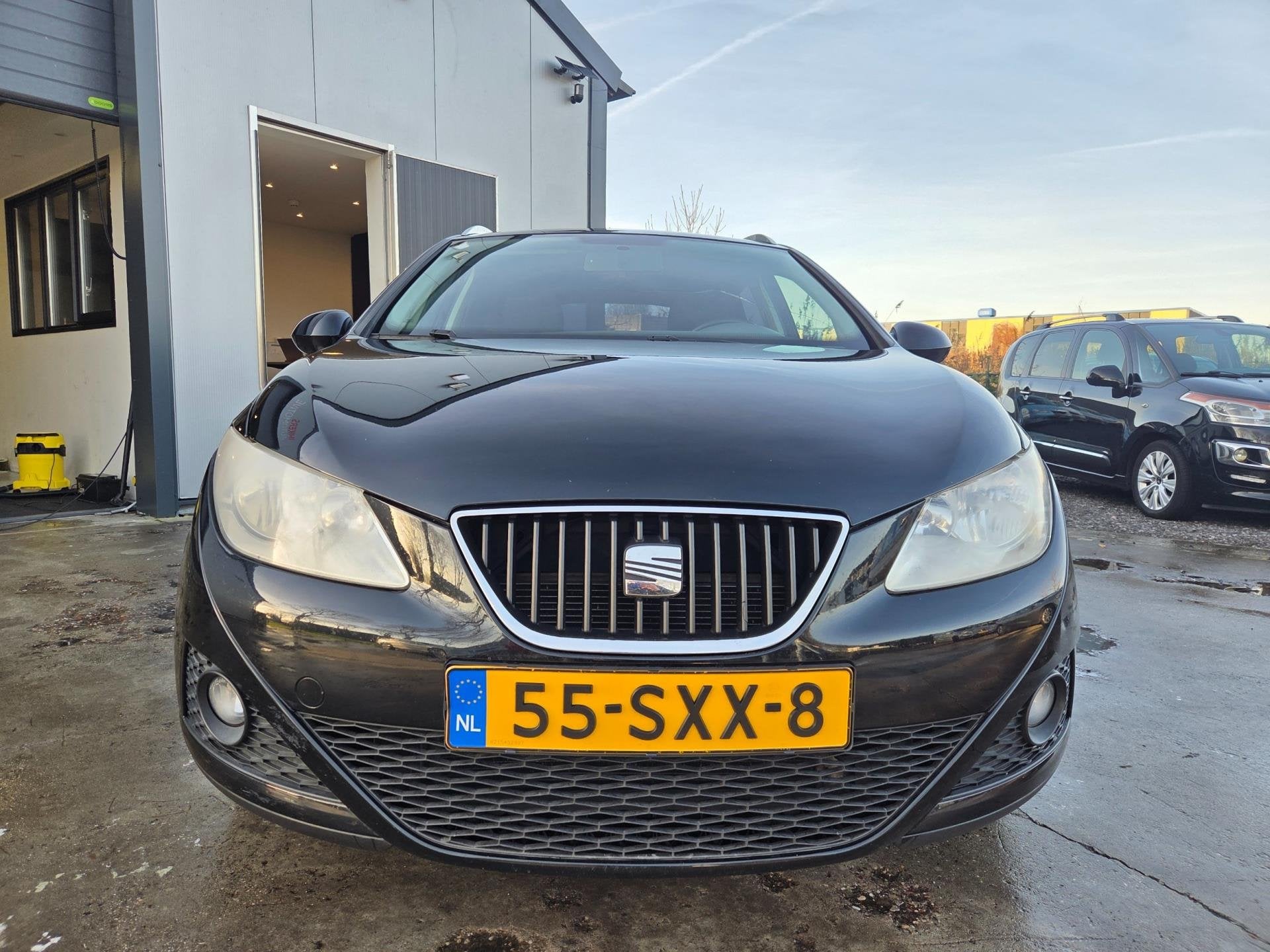 Seat Ibiza ST 1.4 Style, Auto's, Voorwielaandrijving, Zwart, 4 cilinders, Origineel Nederlands