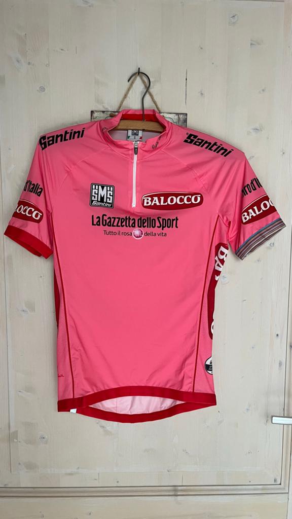 Paul Smith Santini Balocco Giro d'Italia Wielershirt Roze, Fietsen en Brommers, Fietsaccessoires | Fietskleding, S, Verzenden