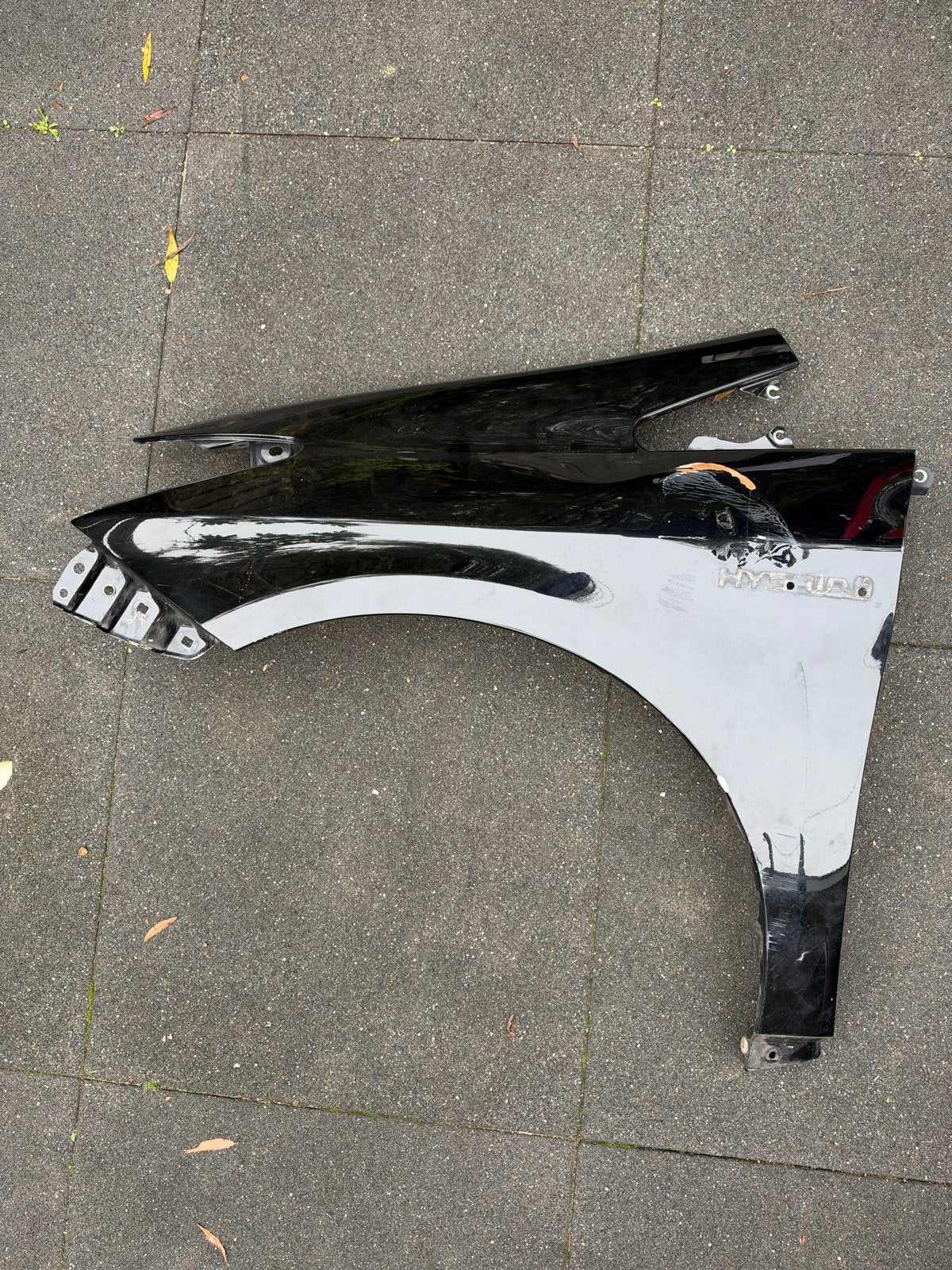 Toyota Prius zijscherm links zwart, Ophalen, Gebruikt, Links, Spatbord