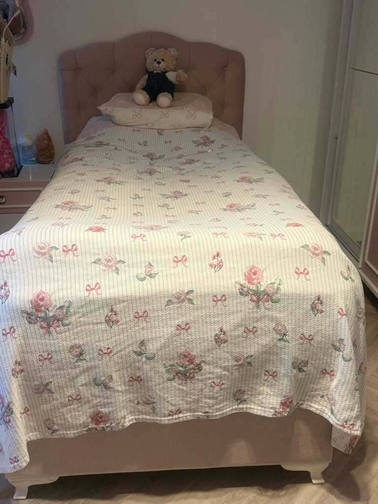 Complete Roze Meisjeskamer Set - Zo Goed als Nieuw, Huis en Inrichting, Slaapkamer | Complete slaapkamers, Ophalen of Verzenden