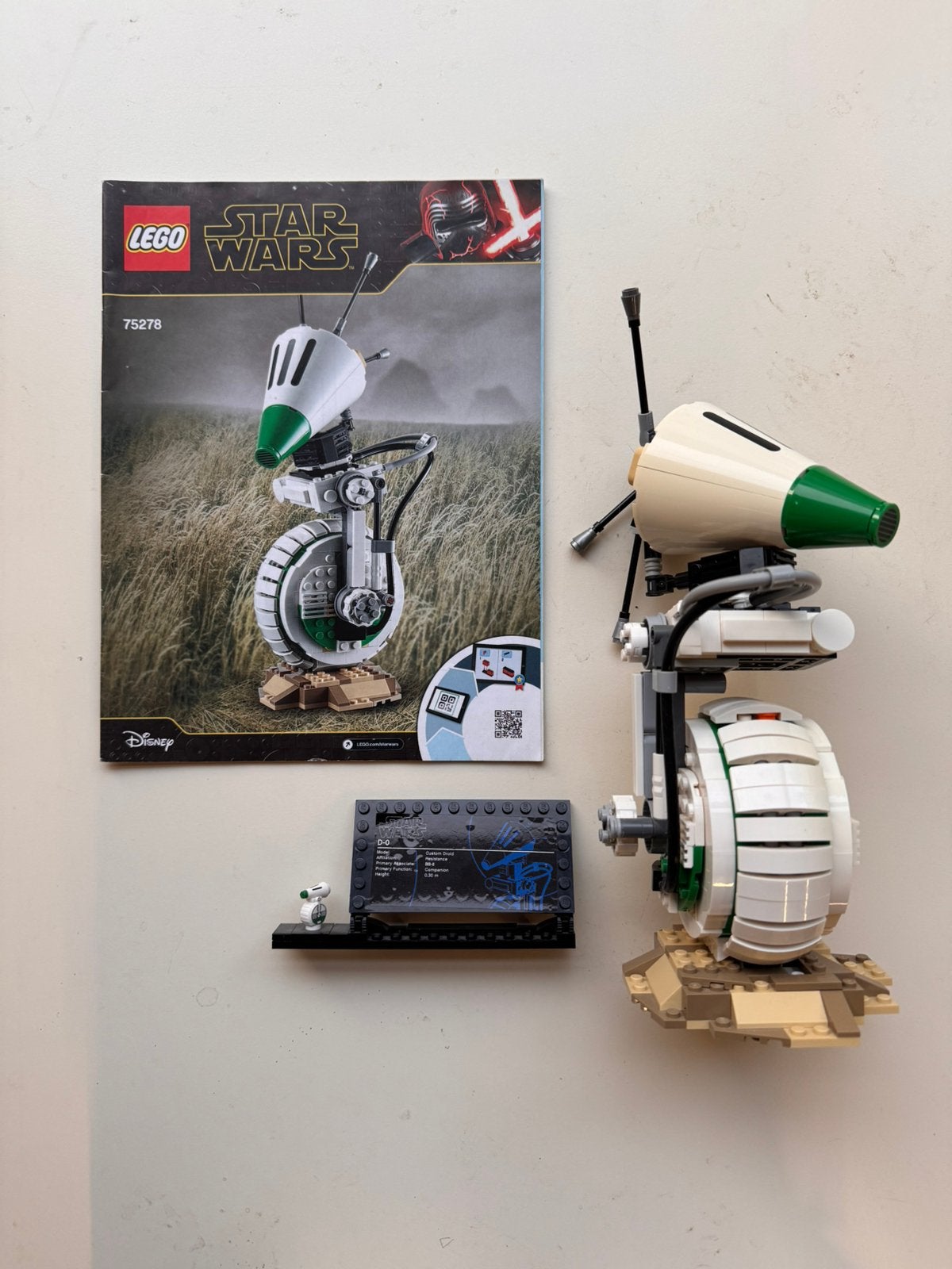 LEGO Star Wars #75278 D-0, Star Wars, Lego, Ophalen of Verzenden, Zo goed als nieuw