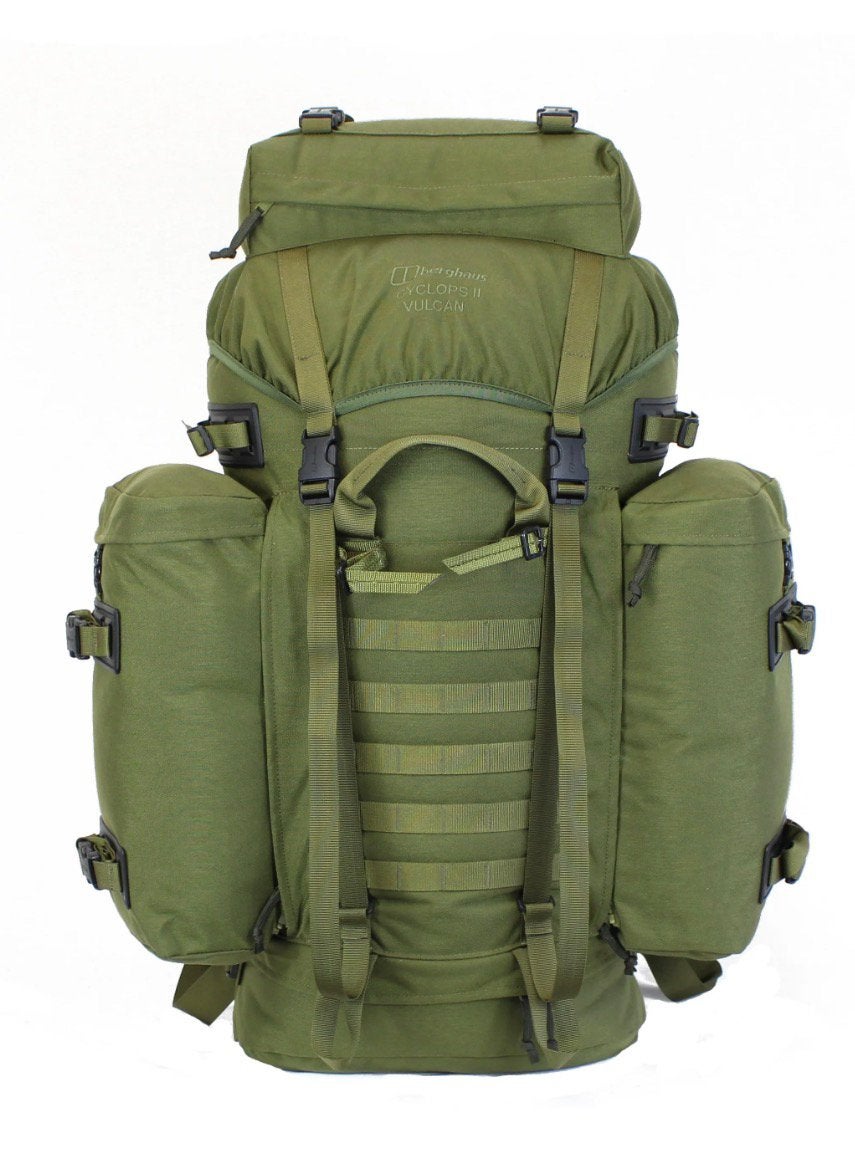 Berghaus cyclops II vulcan rugzak met beide zijvakken, Ophalen of Verzenden, Gebruikt, Overige merken