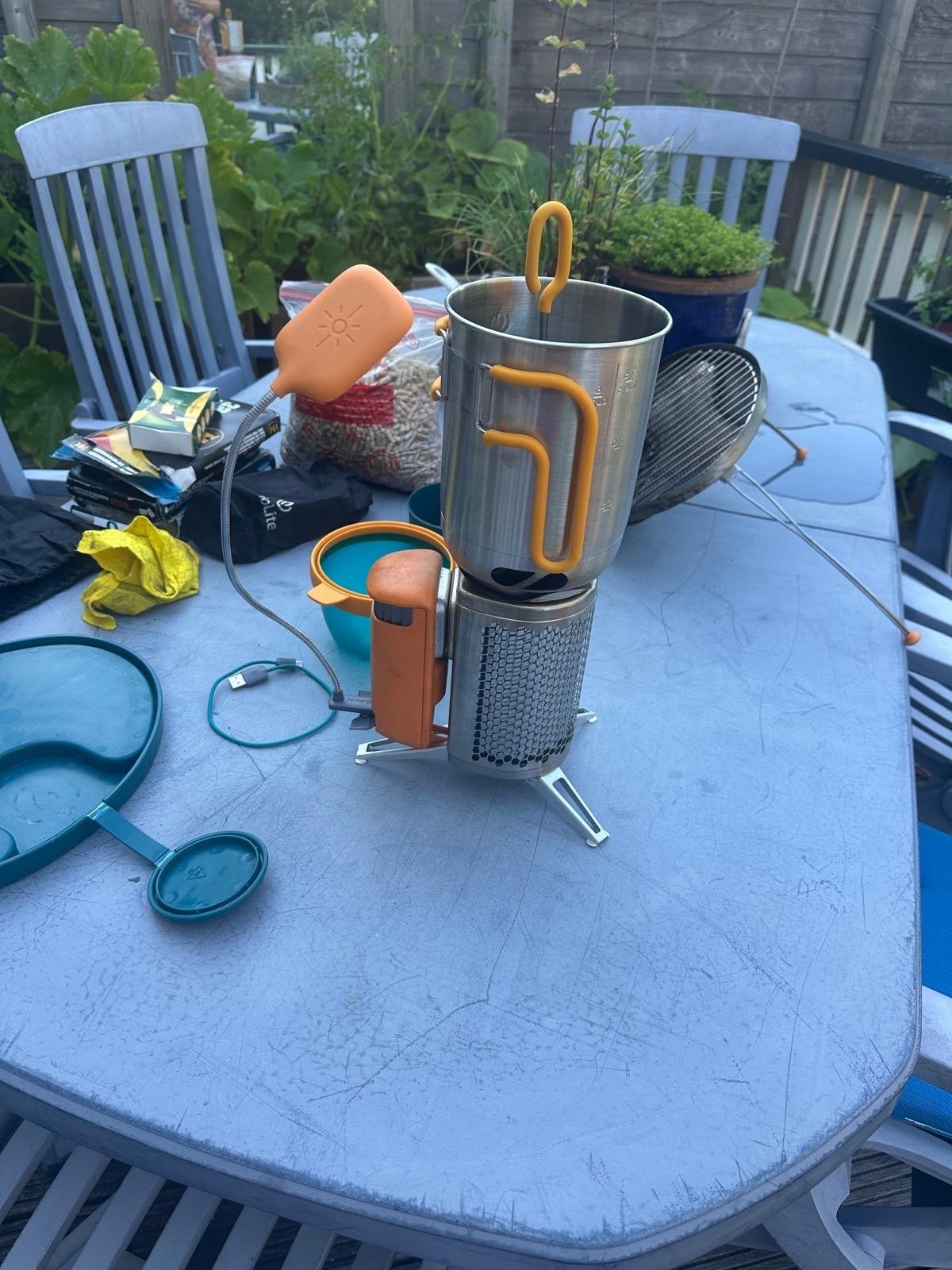 BioLite CampStove 2+ Complete Kook- en Oplaadset, Ophalen, Gebruikt