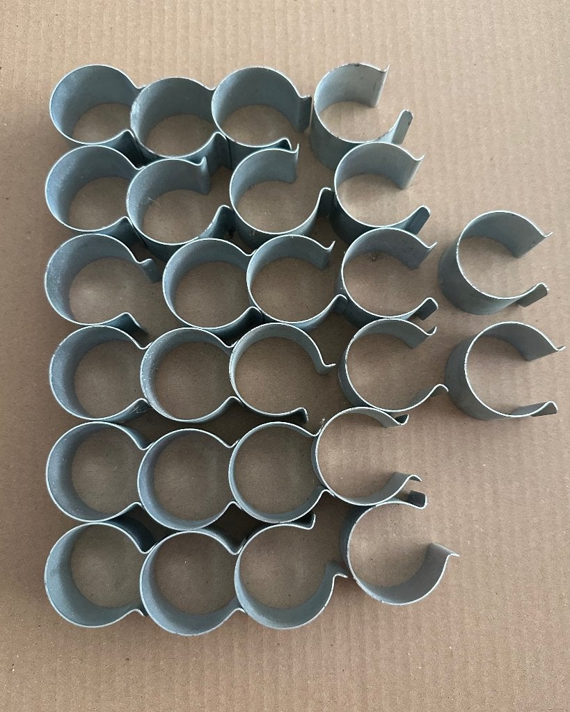 26x buisklem 40mm, Ophalen of Verzenden, Gebruikt, Minder dan 50 mm, Overige typen