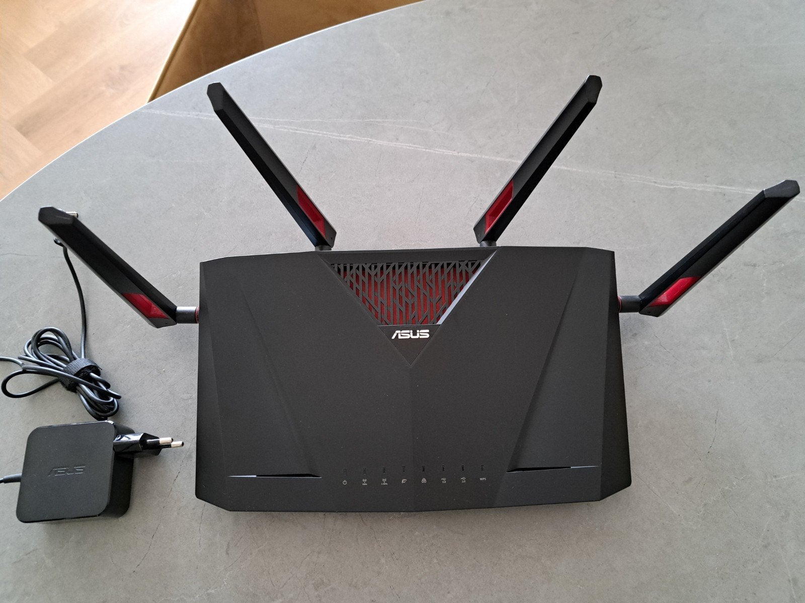 ASUS AC3100 RT-AC88U Dual Band Gigabit Router, Ophalen of Verzenden, Zo goed als nieuw, Router, ASUS