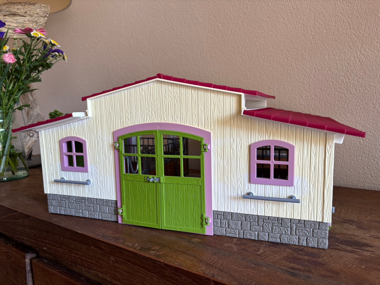 Schleich Horse Club manege / paardenstal 42344, Ophalen, Gebruikt