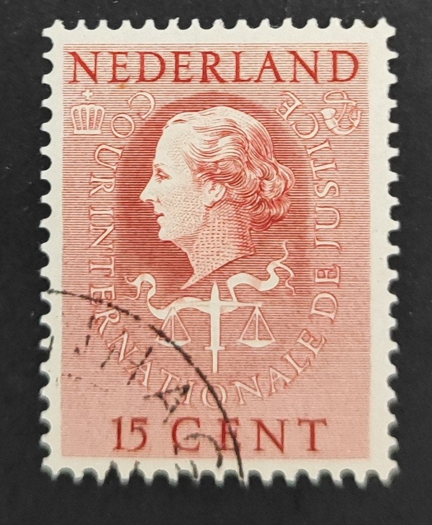 nederland nvph D36, Verzenden, Na 1940, Gestempeld