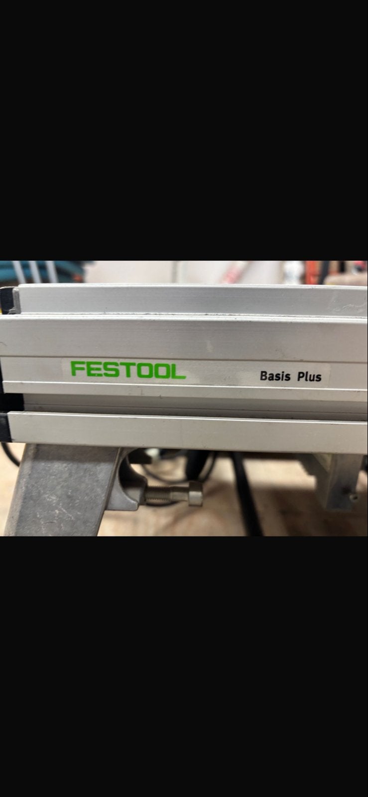 Festool Basis Plus Tafelzaag met ATF 55 E invalzaag, Ophalen, Gebruikt, Invalzaag, 600 tot 1200 watt