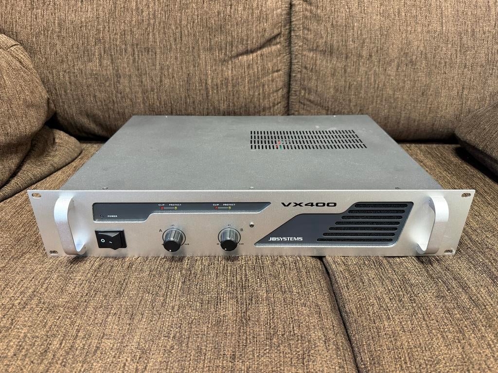 JB Systems Pro Audio Versterker VX400 - Zo goed als nieuw, Ophalen, Zo goed als nieuw, Minder dan 500 watt, P.A.
