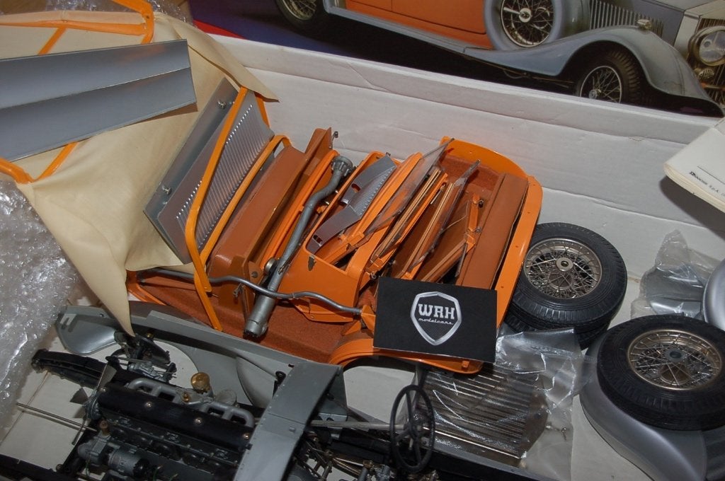 1:8 POCHER Rolls Royce Torpedo Phantom ZIE INFO WRH, Verzenden, Gebruikt, 1:5 t/m 1:8, Auto