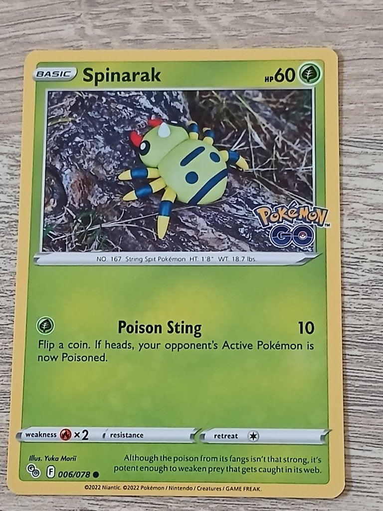 Spinarak, Ophalen of Verzenden, Zo goed als nieuw