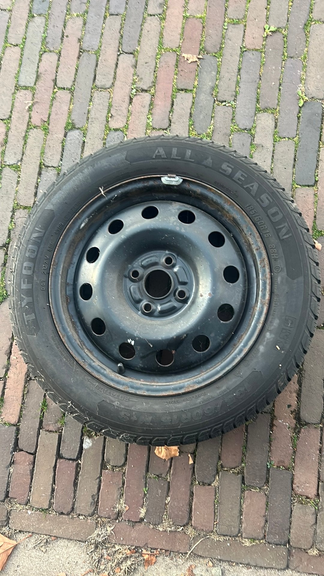 Suzuki Swift all season winterbanden, Ophalen, Gebruikt