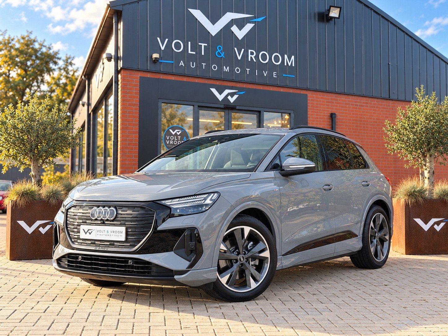 Audi Q4 e-tron 50 Quattro S-Line Competition 77 kWh|BTW|RS I, Auto's, Automaat, Dealer onderhouden, Zwart, Origineel Nederlands