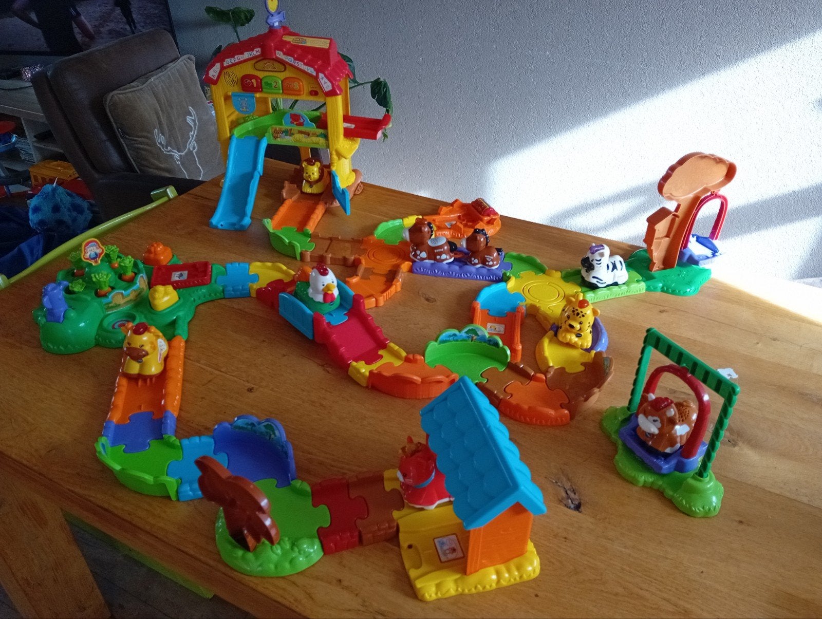 VTech Zoef Zoef Dieren Grote Boerderij Speelset met Dieren, Ophalen of Verzenden, Zo goed als nieuw, Overige typen, Met geluid