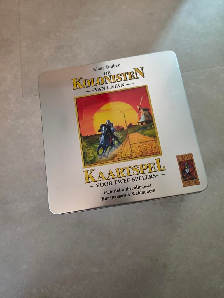 Kolonisten van Catan Kaartspel - Nieuwstaat, Hobby en Vrije tijd, Gezelschapsspellen | Kaartspellen, Een of twee spelers, Ophalen of Verzenden