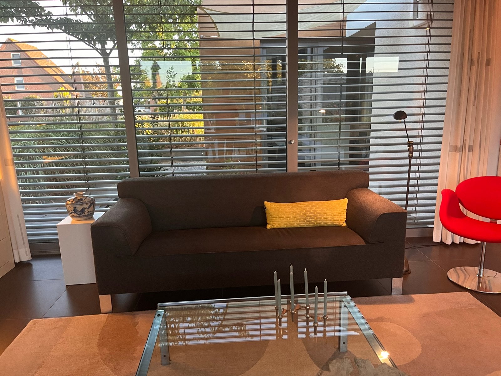 Stijlvolle tweepersoonsbank Pode, Ophalen, Gebruikt, Tweepersoons, 75 tot 100 cm