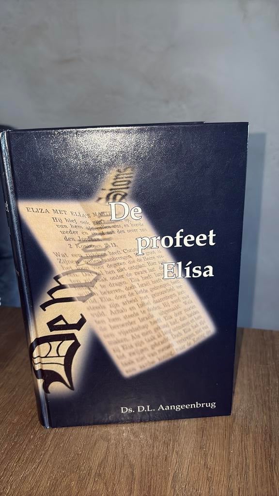 Ds. D.L. Aangeenbrug - De profeet Elísa, Boeken, Godsdienst en Theologie, Zo goed als nieuw, Ophalen of Verzenden