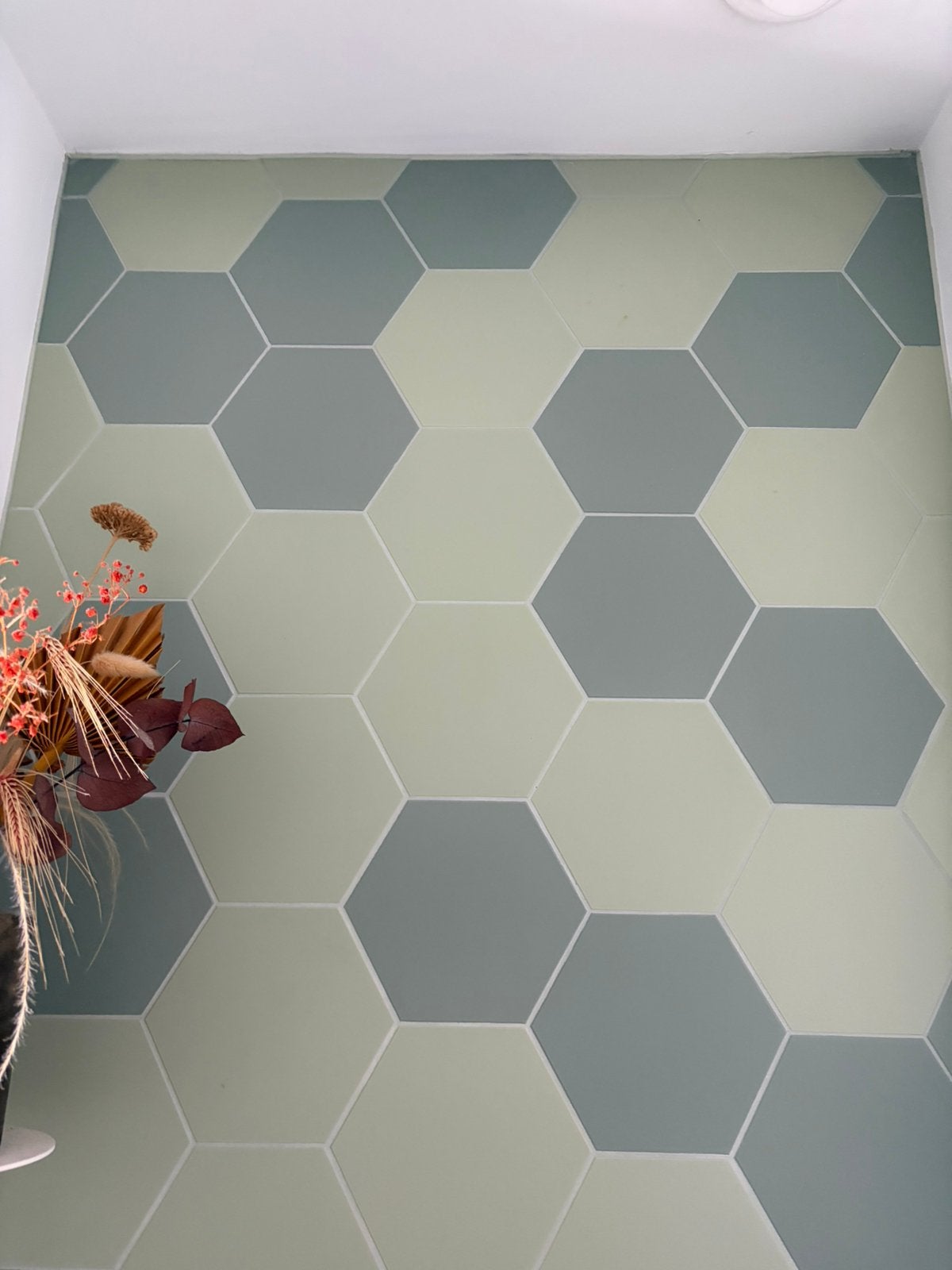 Winckelmans tegels pistach Hexa 150x150 x 9, Ophalen, Zo goed als nieuw