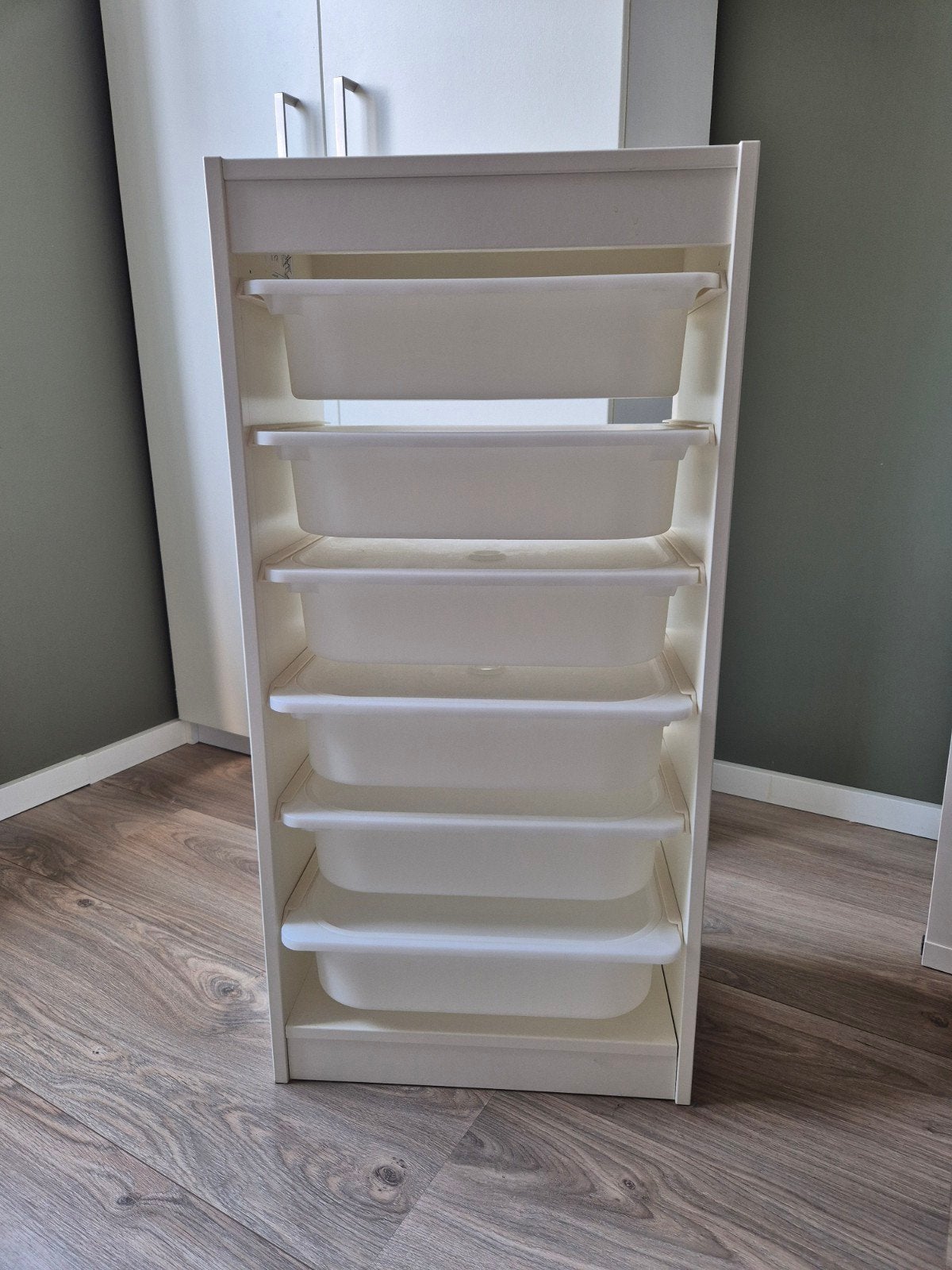 Bakkenkast Ikea wit 6 lades, Ophalen, Zo goed als nieuw
