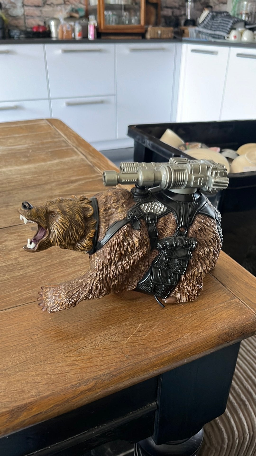 Vintage ACTION MAN 1999 GRIZZLY BEAR werking onbekend