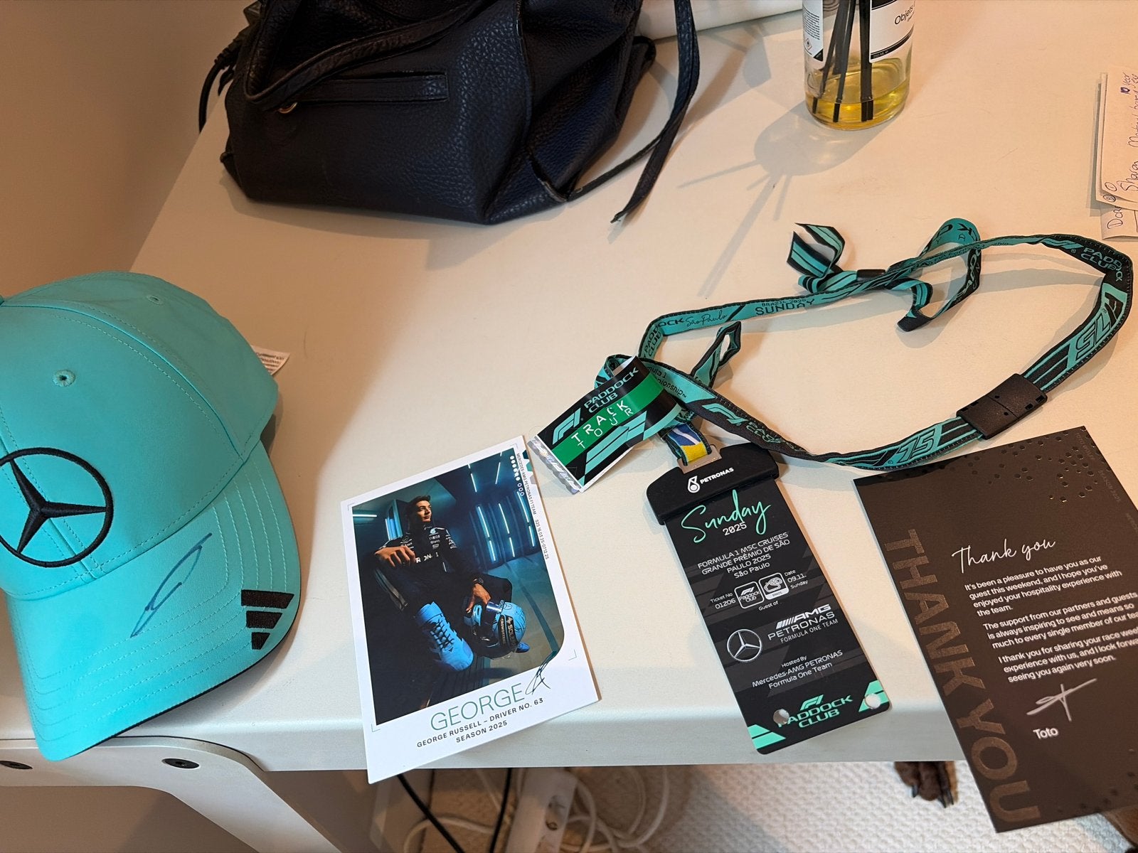 Exclusief F1 George Russell Collectie - Sao Paolo 2023, Ophalen of Verzenden, Zo goed als nieuw, Formule 1