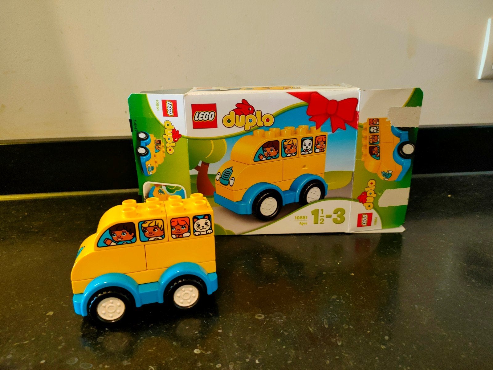 Lego Duplo Mijn Eerste Bus 10851, Kinderen en Baby's, Ophalen of Verzenden, Zo goed als nieuw, Compleet, Complete set