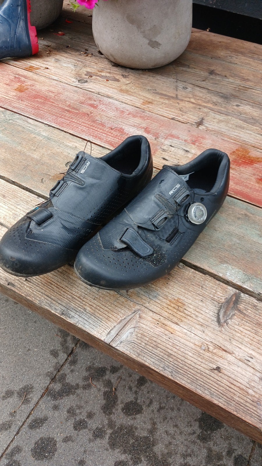 Shimano SPD-SL racefiets schoenen maat 43, Gebruikt, Heren, Schoenen, Overige maten