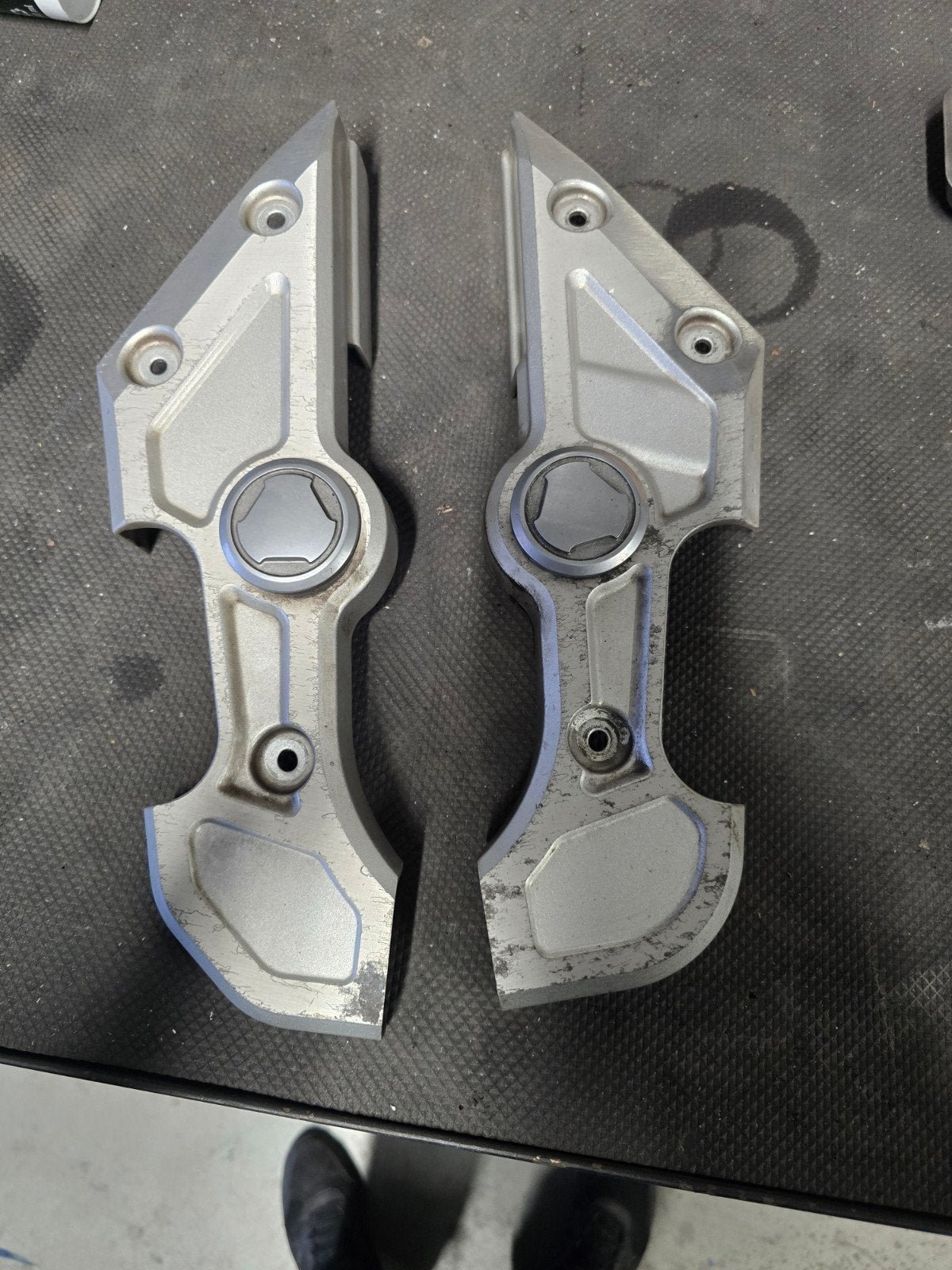 Frame beschermkappen Yamaha Fazer FZS 1000 (2001-2005), Motoren, Ophalen of Verzenden