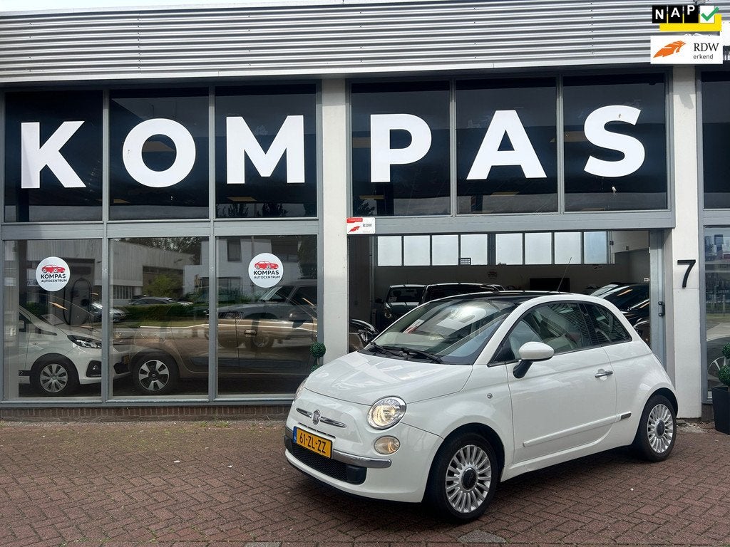 Fiat 500 1.2 Lounge |Panodak|AIRCO|Carplay|NAP|Nw.APK|Usb|EL, Auto's, Fiat, Voorwielaandrijving, 1242 cc, 4 cilinders, 840 kg