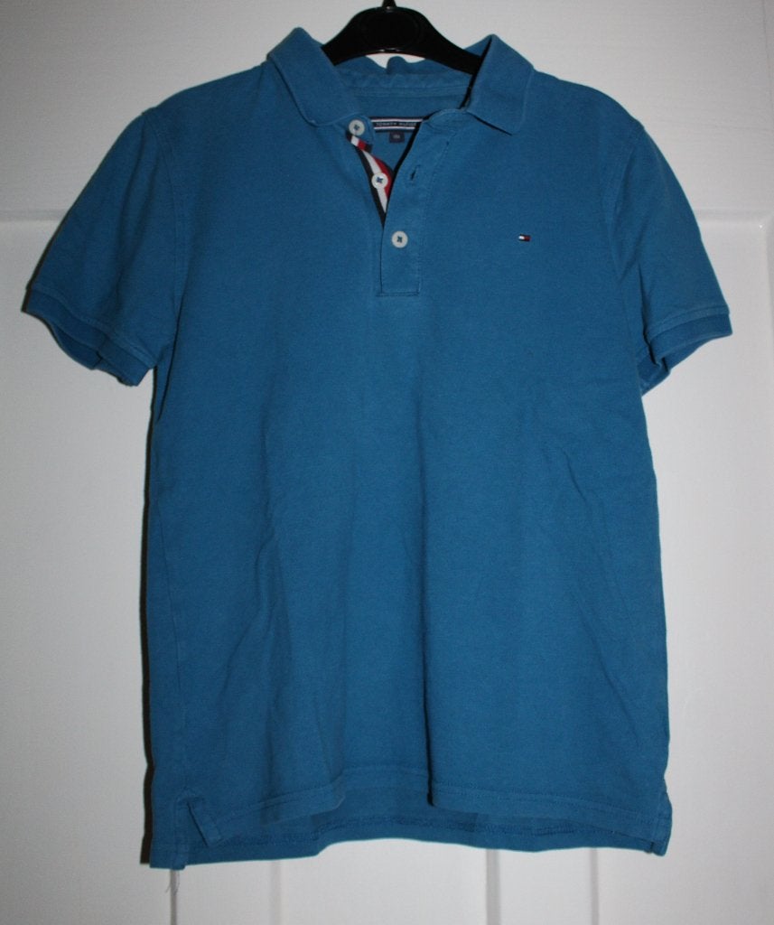 Polo van Tommy Hilfiger 152, Kinderen en Baby's, Kinderkleding | Maat 152, Gebruikt, Ophalen of Verzenden, Tommy Hilfiger, Shirt of Longsleeve