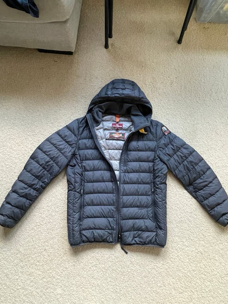 Parajumper heren jas super light weight, Ophalen of Verzenden, Gedragen, Maat 56/58 (XL), Grijs