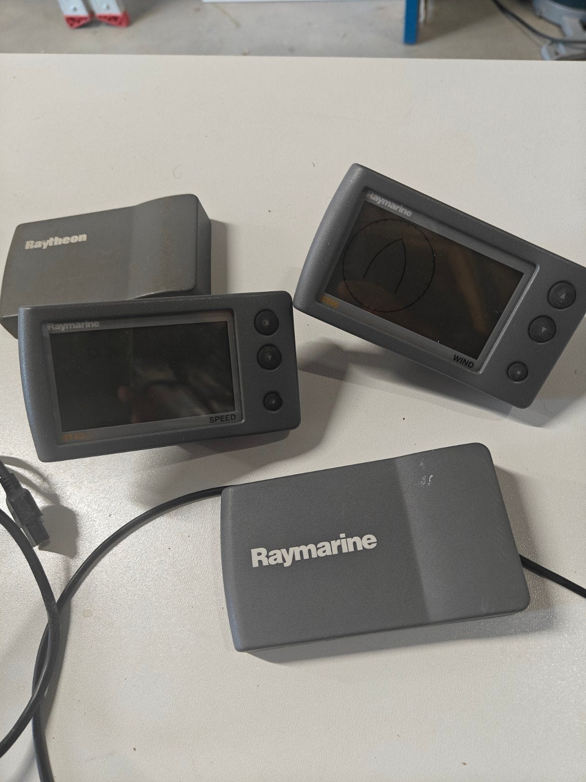 Raymarine ST40 Wind en Speed meters en Rotavecta Z195, Ophalen of Verzenden, Gebruikt