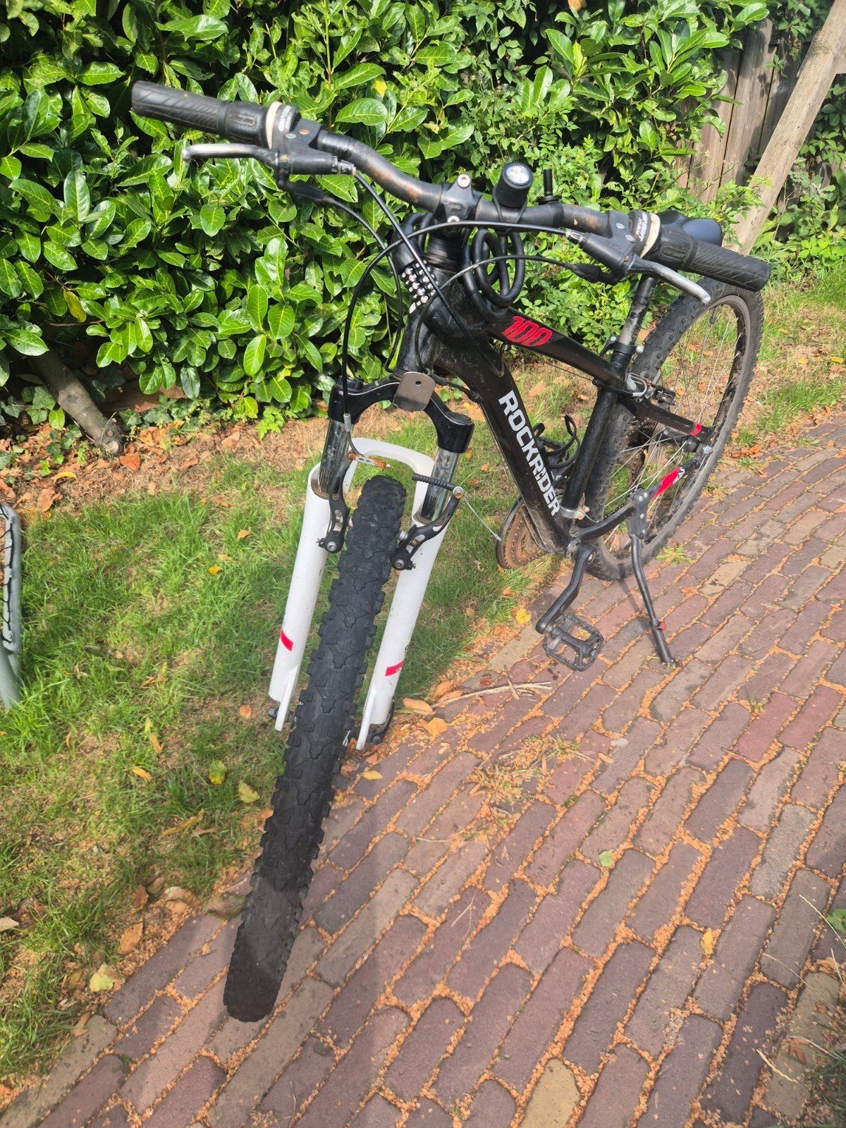Rockrider ST100 26 inch mountainbike, Fietsen en Brommers, Fietsen | Mountainbikes en ATB, Gebruikt, Hardtail, Velgrem, Ophalen