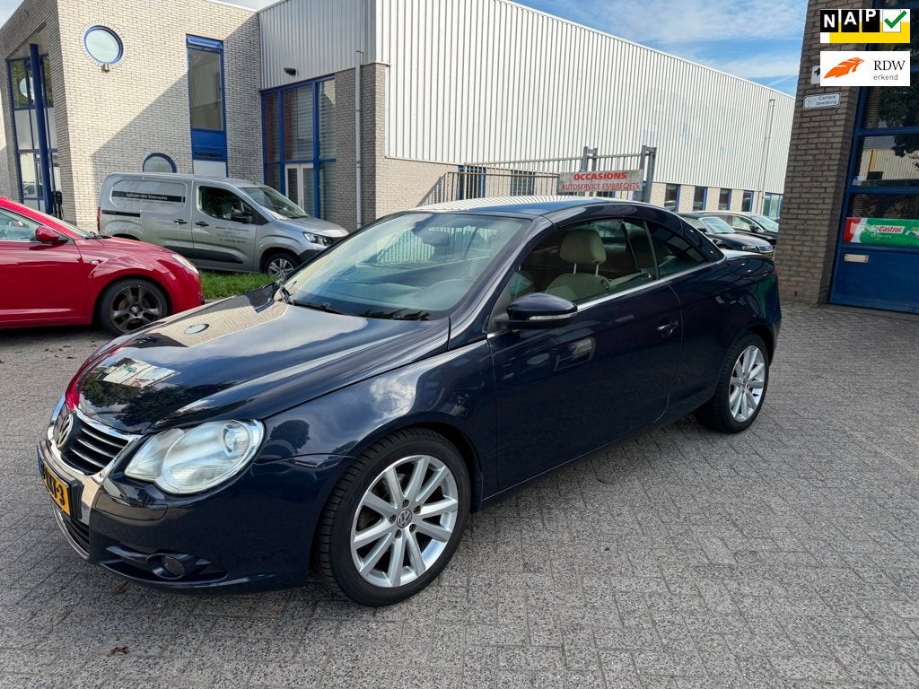 Volkswagen Eos 1.4 TSI Highline BlueMotion Nw Apk, Aflever b, Voorwielaandrijving, Euro 5, Gebruikt, Beige