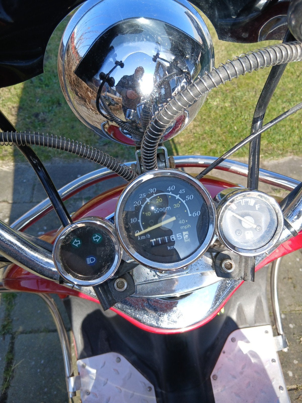 AMG Scooter - Rood, Goed Onderhouden, Ophalen, Gebruikt, Benzine, AMG