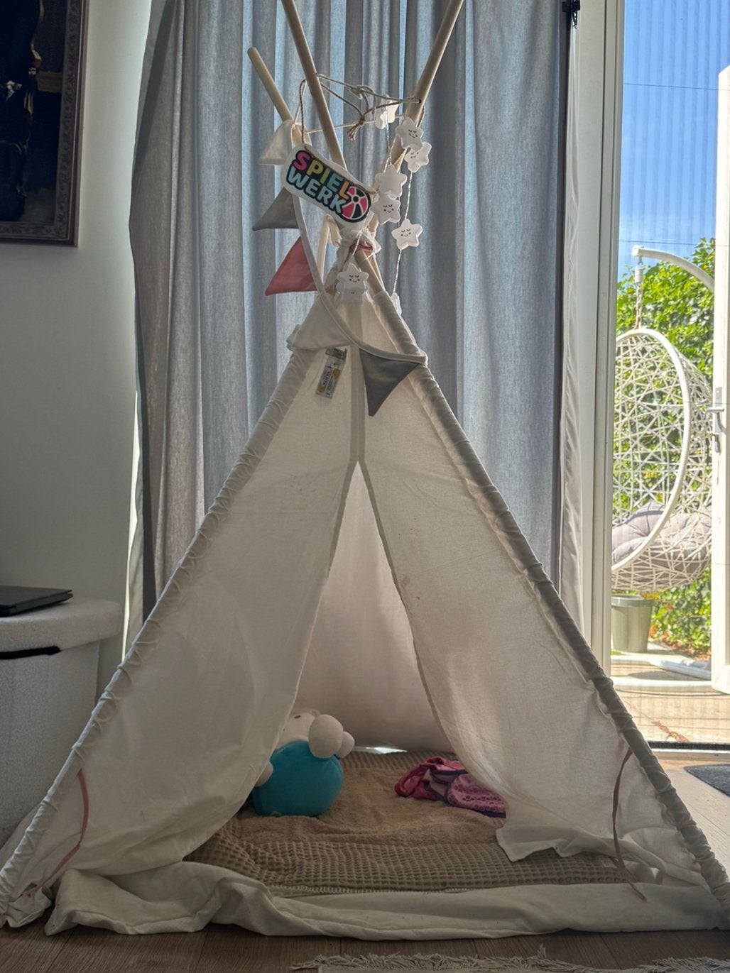 Spielwerk tipi tent, Kinderen en Baby's, Speelgoed | Speeltenten, Ophalen, Gebruikt