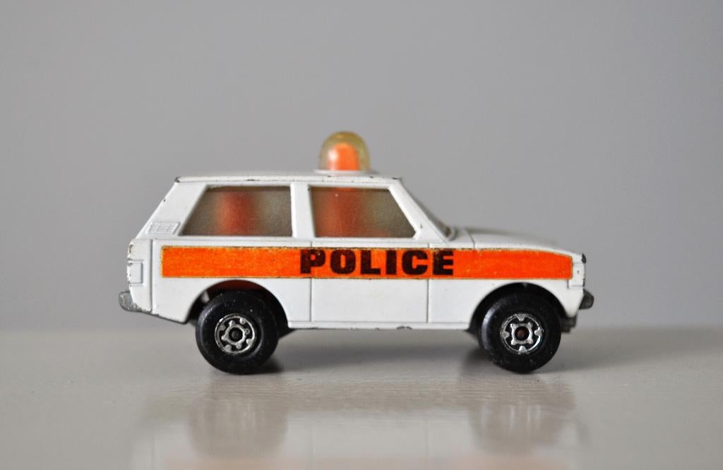 Matchbox Rolomatics Police Patrol no 20 1975, Ophalen of Verzenden, Gebruikt, Auto