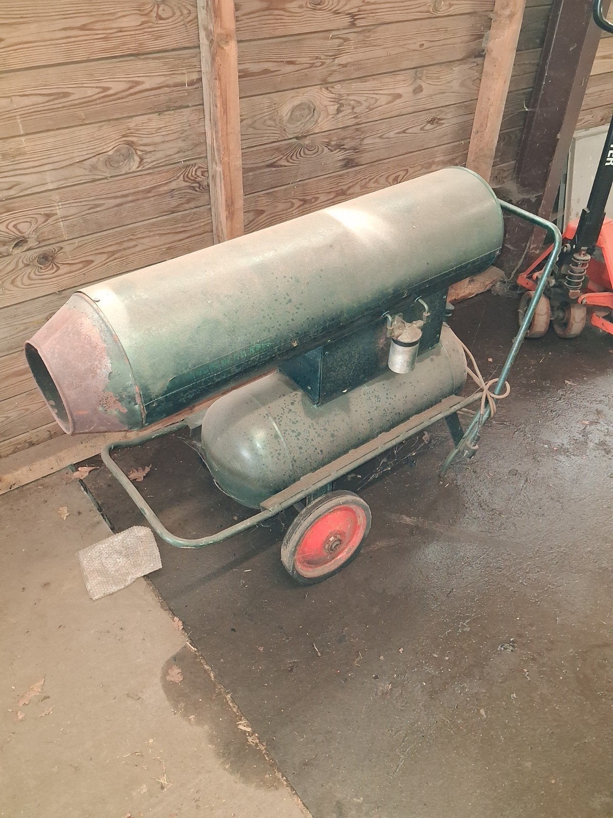 hetelucht kanon, Ophalen, Gebruikt, Kachel, 60 tot 150 cm