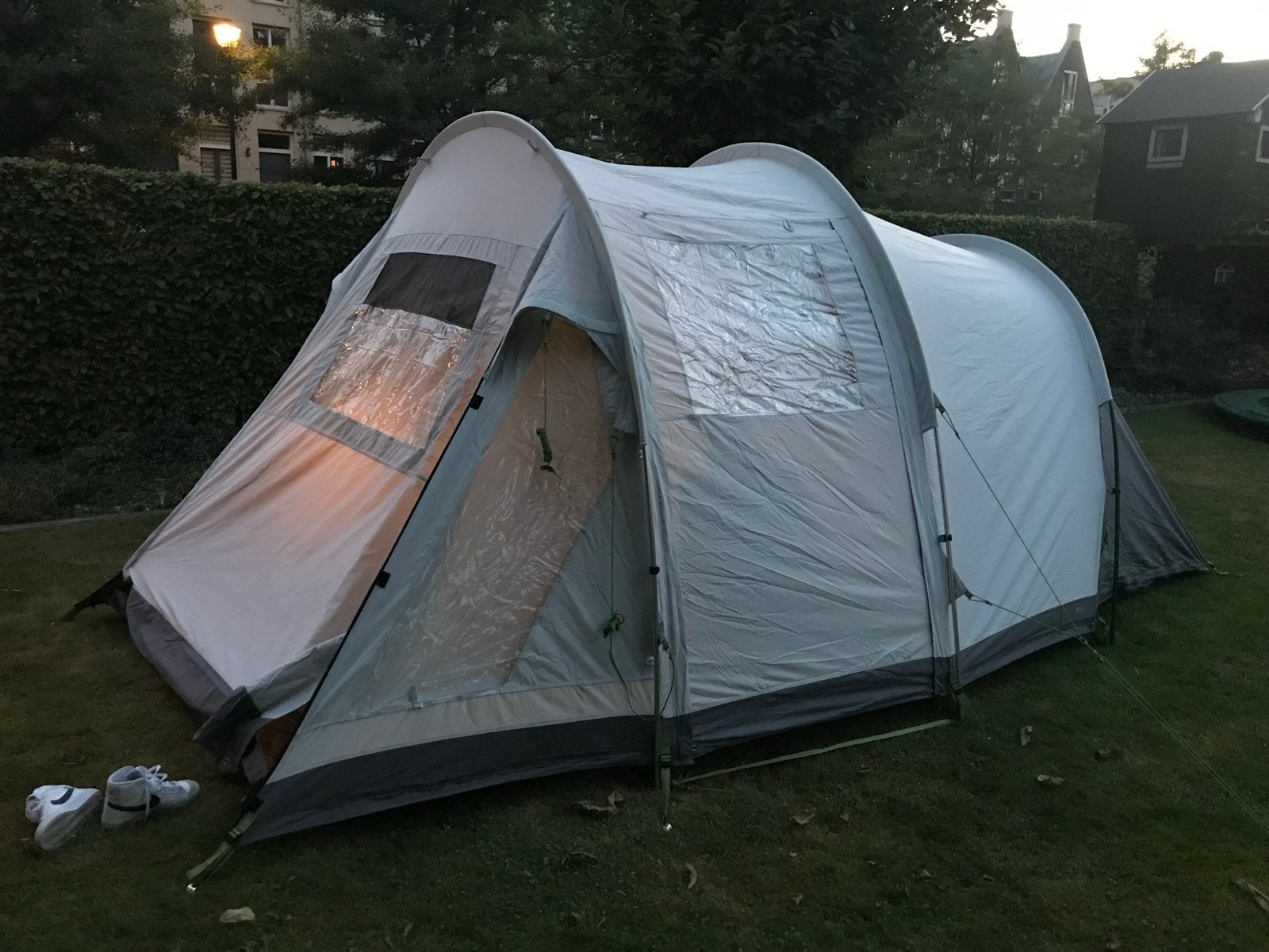 Nomad Tarento 2 Air - Ruime en comfortabele tunneltent, Caravans en Kamperen, Ophalen, Gebruikt, Tot en met 3