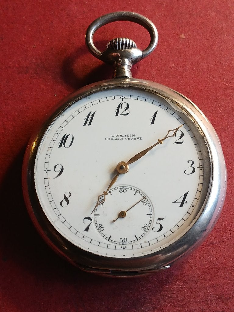 Ulysse Nardin  zakhorloge, Sieraden, Tassen en Uiterlijk, Overige merken, Zakhorloge, Gebruikt, Verzenden