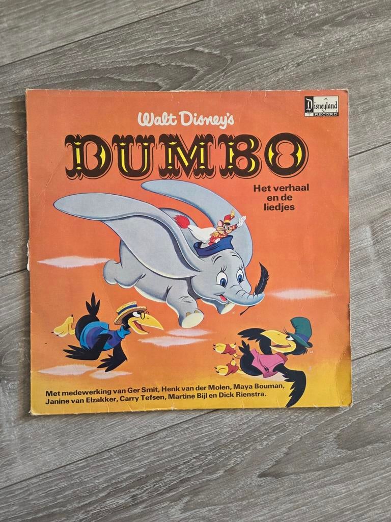 Vinyl Dumbo Disneyland record (dombo), Ophalen of Verzenden, Zo goed als nieuw