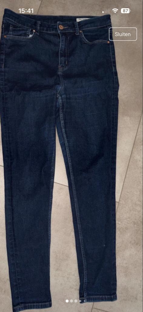 Donkerblauwe skinny jeans mark spencer, Kleding | Dames, Ophalen of Verzenden, Zo goed als nieuw, Blauw, W30 - W32 (confectie 38/40)