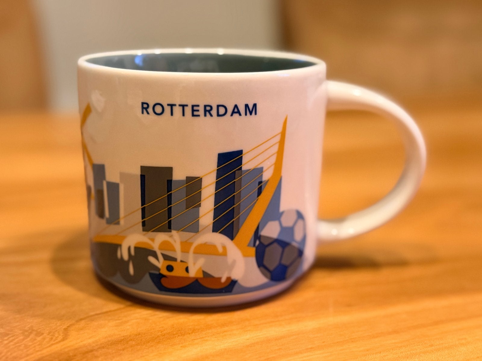 Starbucks 'You Are Here' Rotterdam Mok - Nieuwstaat, Meerkleurig, Ophalen of Verzenden, Zo goed als nieuw, Modern