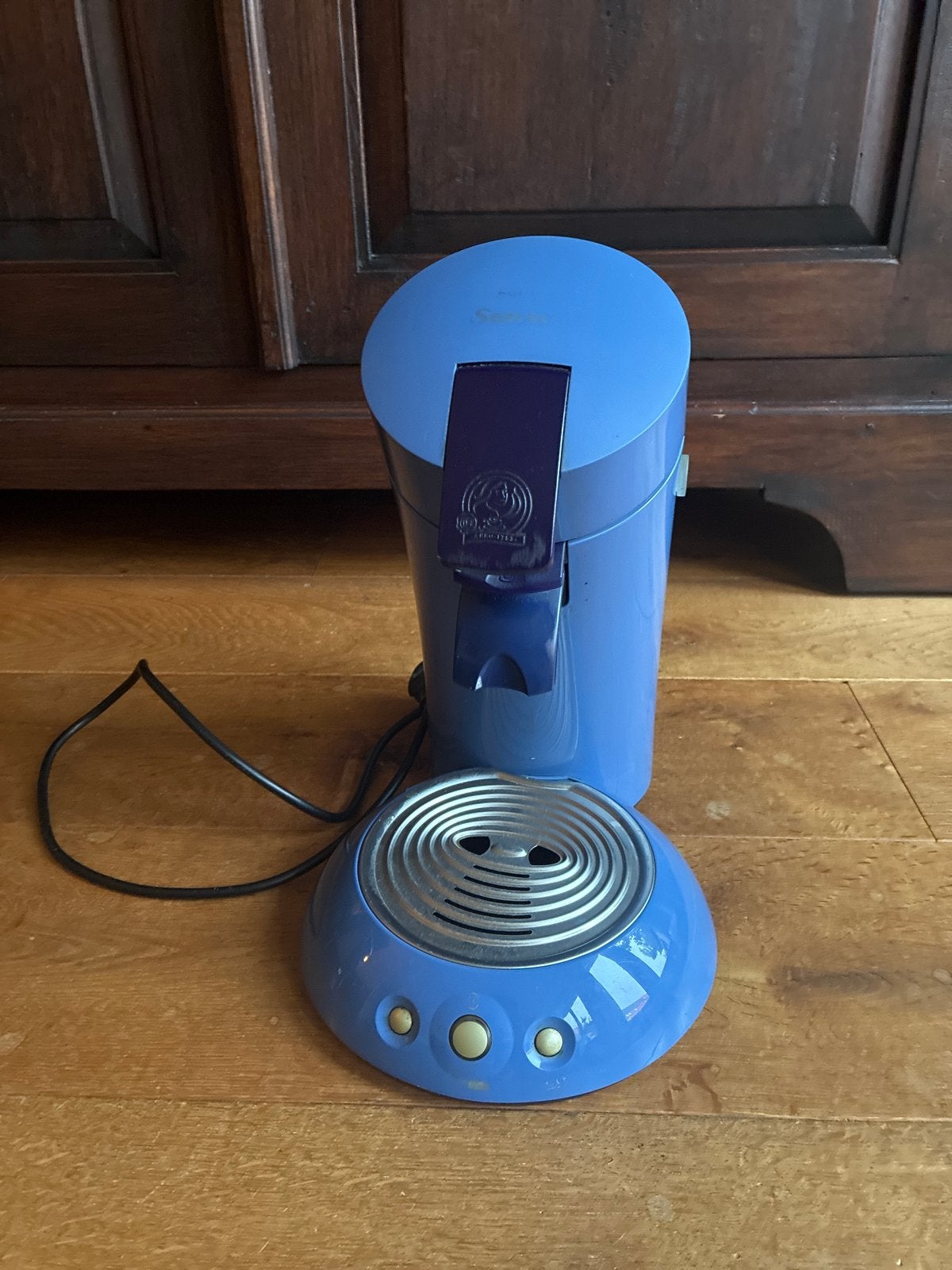 Philips Senseo Koffiezetapparaat - Blauw, Ophalen, Gebruikt, Koffiemachine, 2 tot 4 kopjes