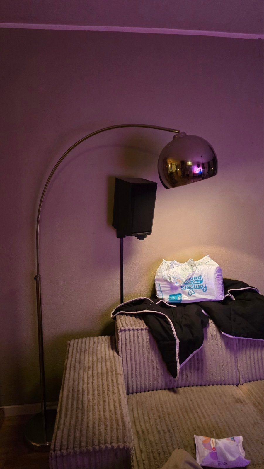 staande booglamp, Huis en Inrichting, Lampen | Vloerlampen, Ophalen, 150 tot 200 cm